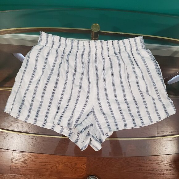 Reformation Mila Linen Shorts, Size XL - Picture 4 of 12